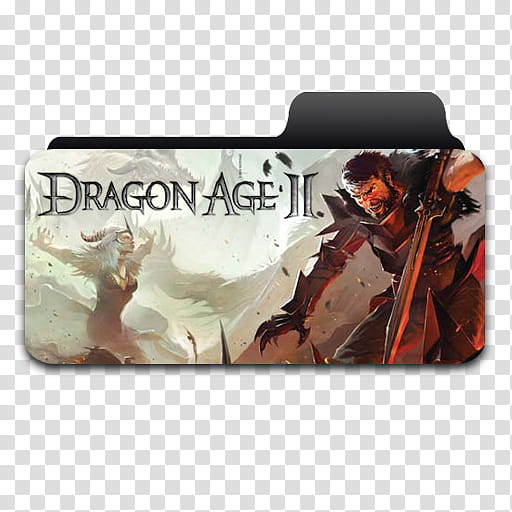 Game Folder Icon Style  , Dragon Age II transparent background PNG clipart