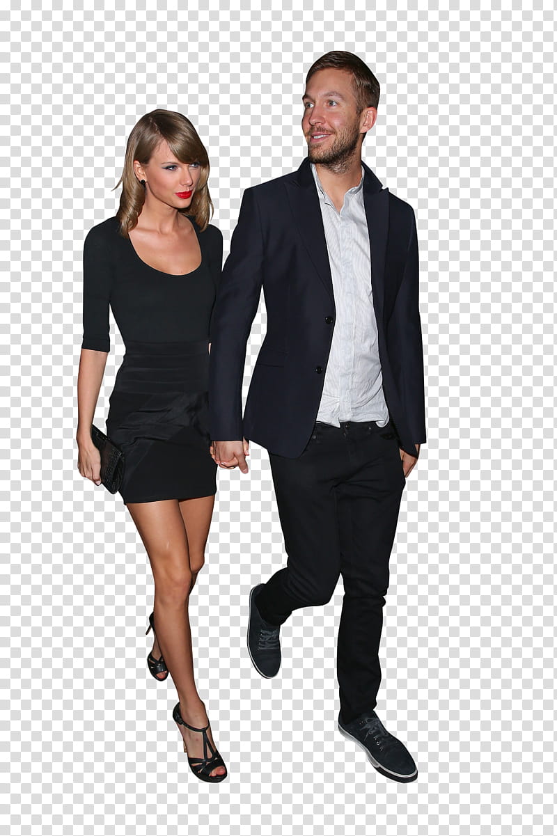 Taylor Swift and Calvin Harris transparent background PNG clipart