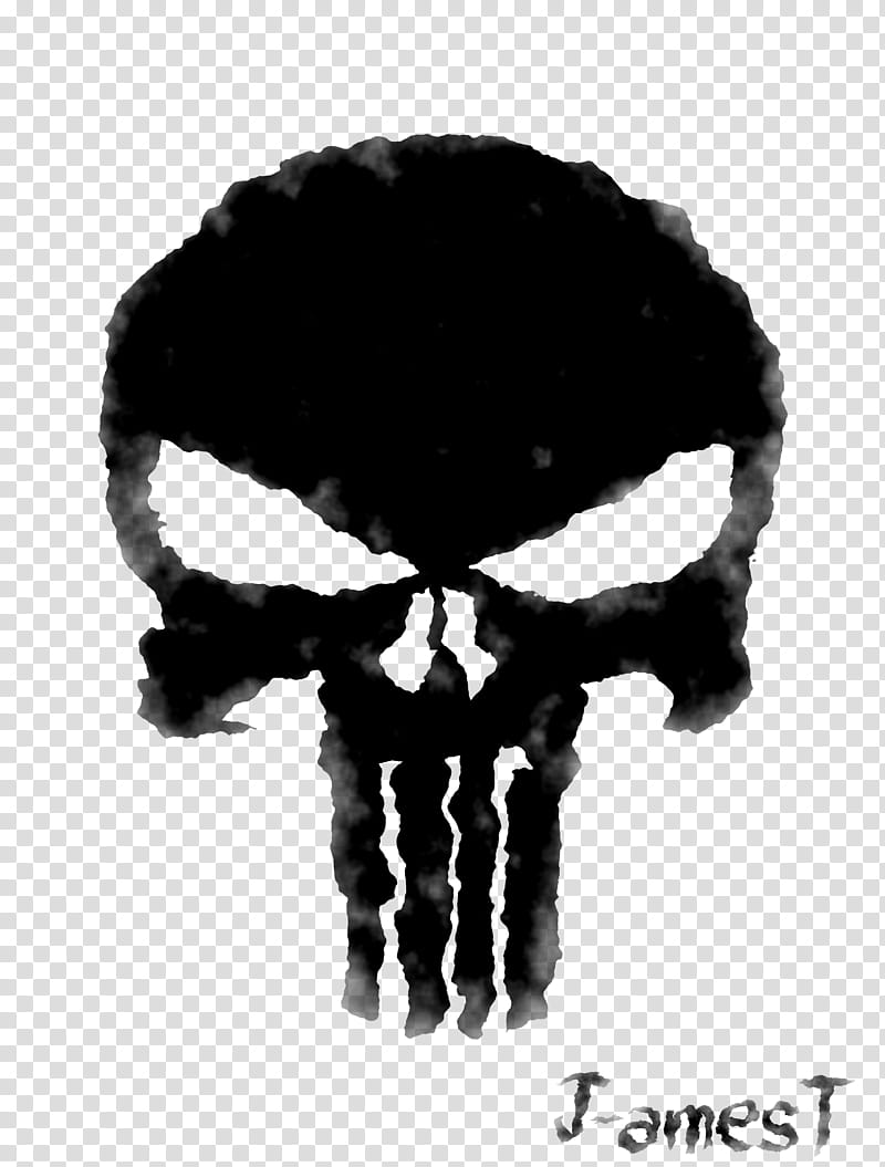 THE PUNISHER ink logo transparent background PNG clipart