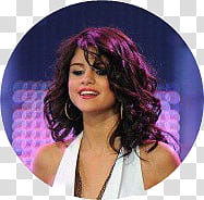 circulos de Selena Gomez transparent background PNG clipart