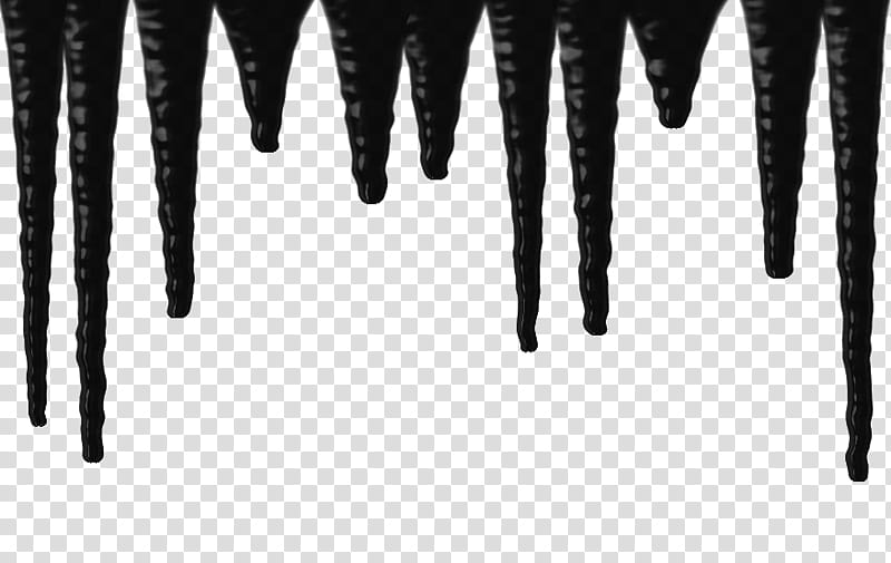 Christmas c, black drip artwork transparent background PNG clipart