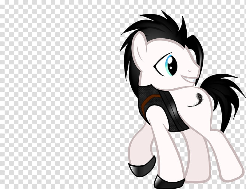 Zack Fair MLP transparent background PNG clipart