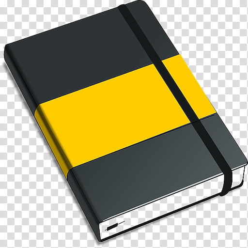 Notebook Drawing, Moleskine, Pencil, Yellow, Technology, Gadget, Data Storage Device transparent background PNG clipart