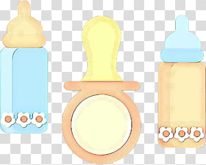 Baby Bottle, Pop Art, Retro, Vintage, Baby Bottles, Yellow, Infant, Baby Products transparent background PNG clipart thumbnail