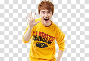 EXO, EXO DO transparent background PNG clipart thumbnail