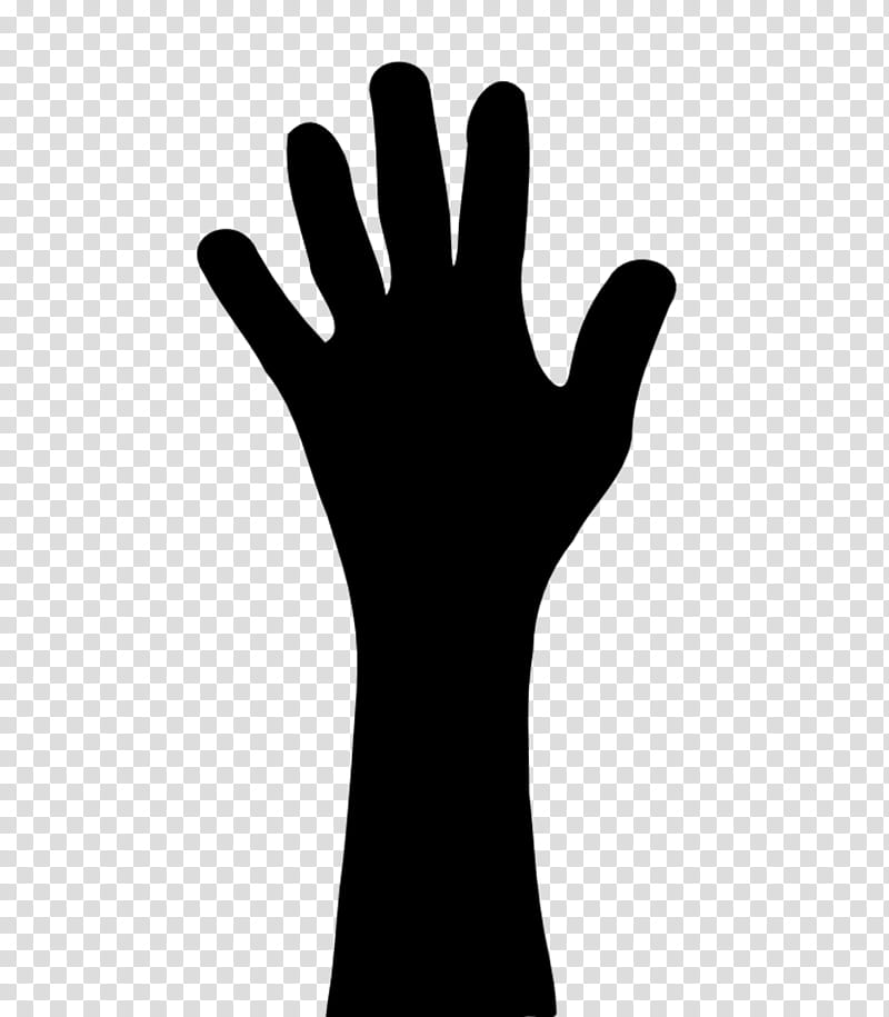 Hand Finger, Silhouette, Medical Glove, Cartoon, Arm, Gesture, Thumb, Sign Language transparent background PNG clipart