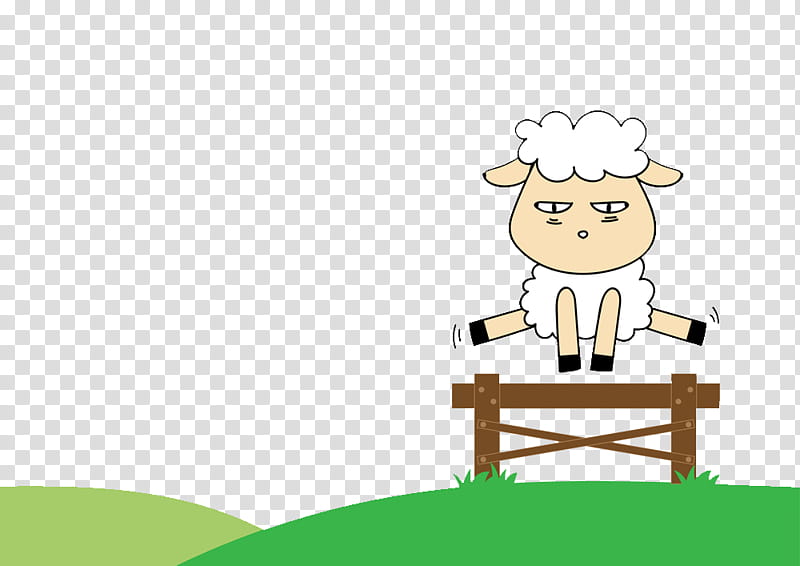 Fence, Cattle, Jumping Sheep, Counting Sheep, Deer, Human, Insomnia, Text transparent background PNG clipart