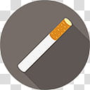 Flatjoy Circle Icons, Cigarrete, cigarette stick transparent background PNG clipart