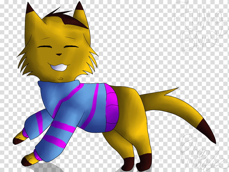 Cats, Kitten, Yellow, Purple, Tail transparent background PNG clipart