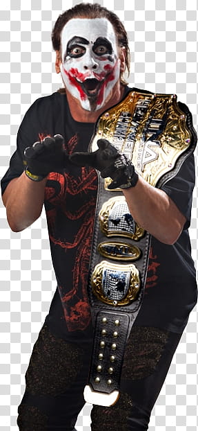 Joker Sting TNA World Champion transparent background PNG clipart