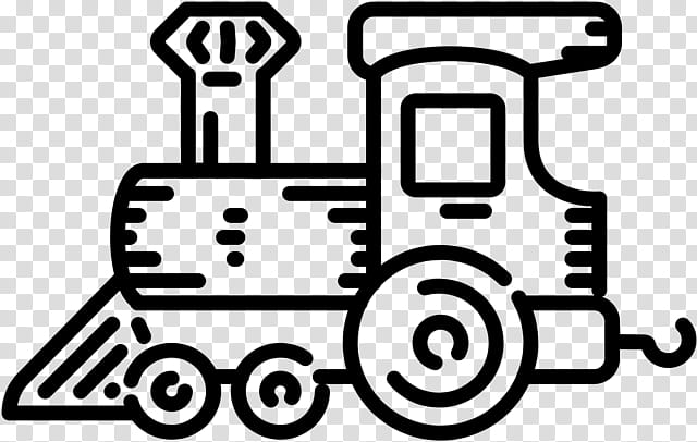 Thomas The Train, Rail Transport, Steam Locomotive, Drawing, Diesel Locomotive, Silhouette, Line Art, Tank Locomotive transparent background PNG clipart