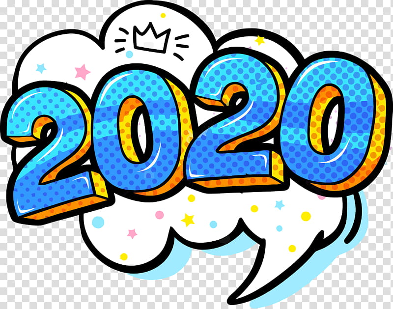 Happy New Year New Years Text Line Sticker Line Art