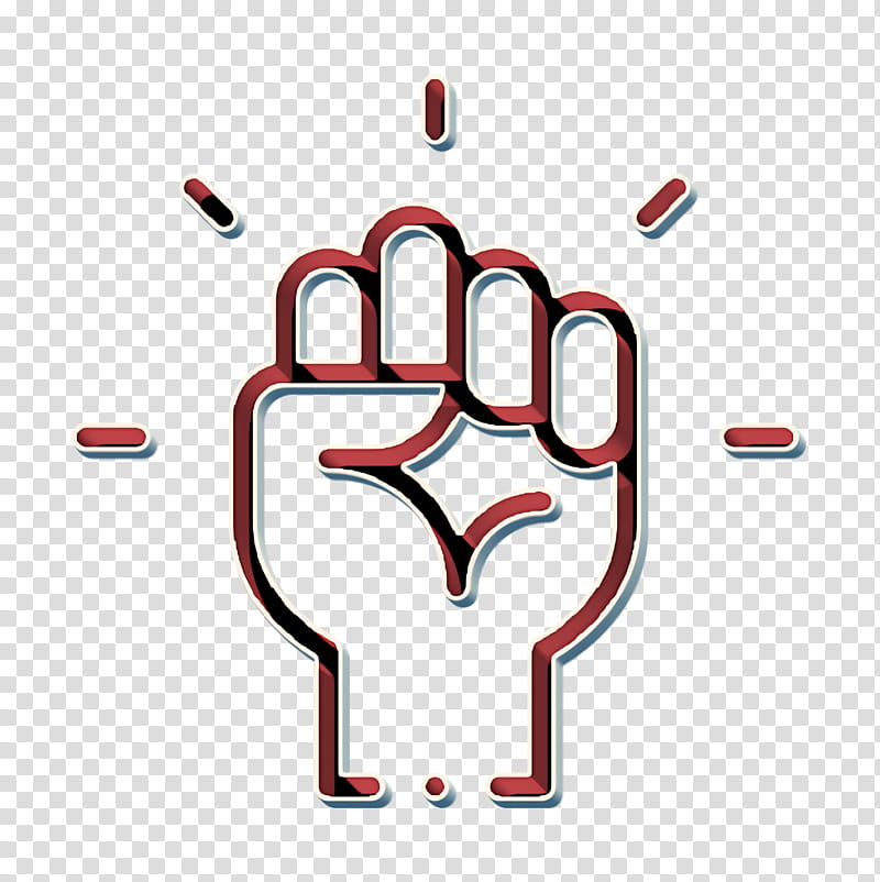 Startups icon Motivation icon Fist icon, Finger, Line, Hand, Gesture, Thumb, Symbol, Logo transparent background PNG clipart