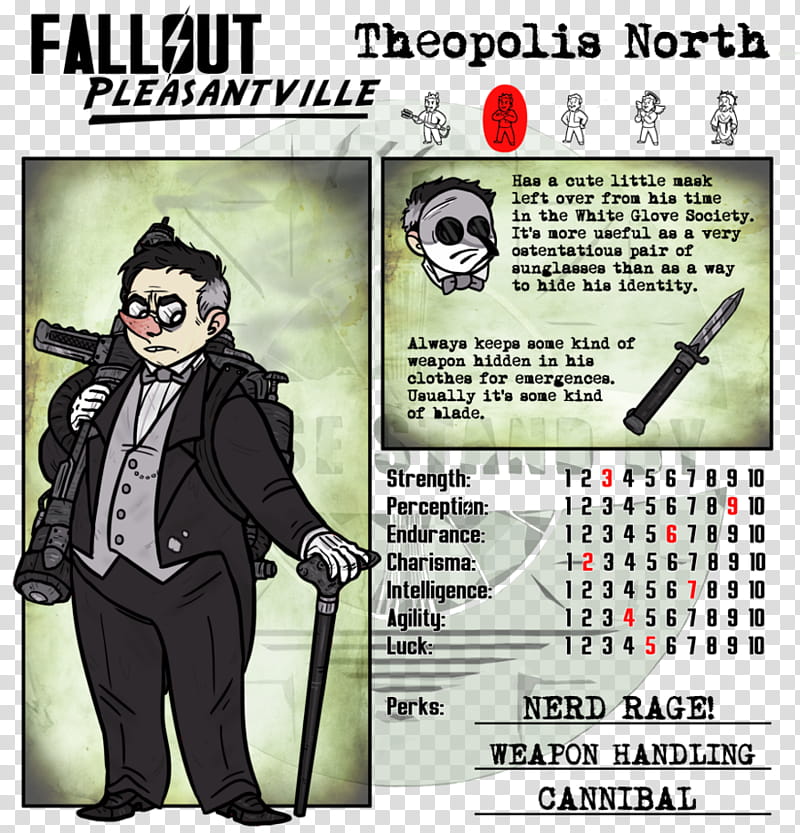 Fallout OCT App, Theo transparent background PNG clipart