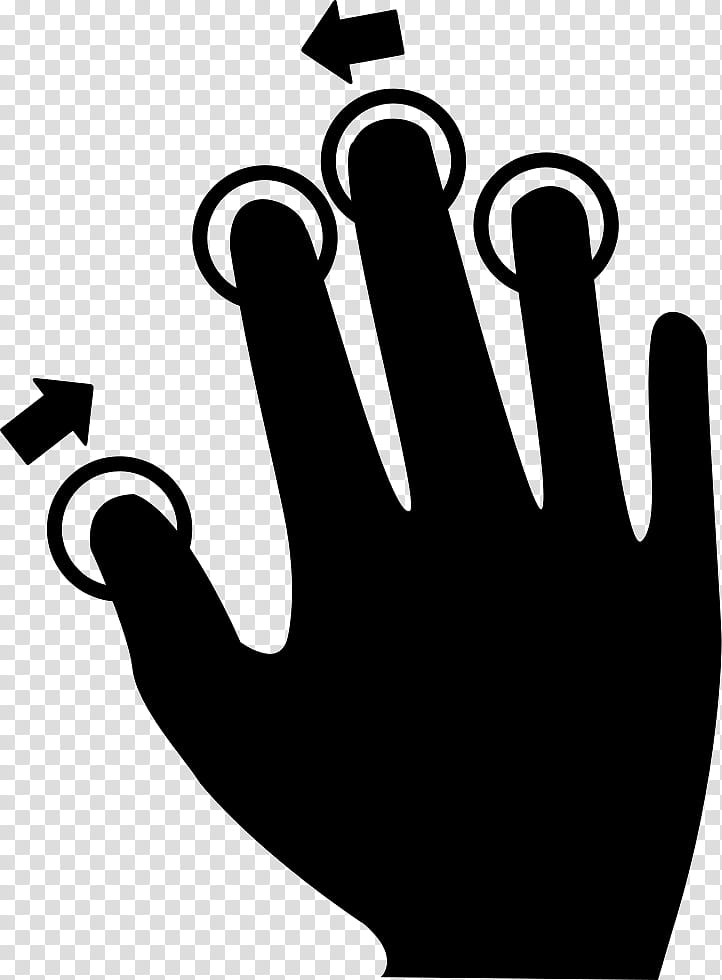 Gesture Hand, Index Finger, Pointer, Cursor, Black And White
, Silhouette, Line, Thumb transparent background PNG clipart
