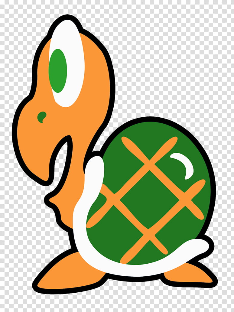 original koopas look like disoriented old people, green and orange turtle transparent background PNG clipart