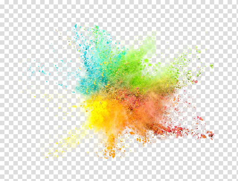 Explosion, Dust Explosion, Color, Paint, Close Up transparent background PNG clipart
