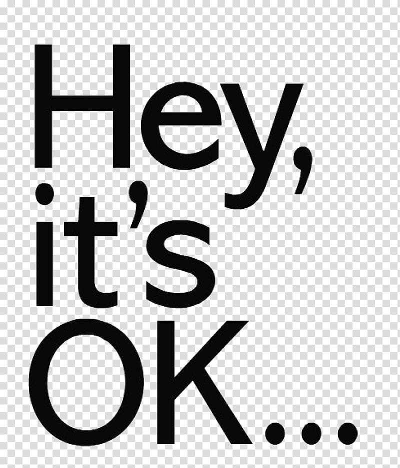 Stuff  Magazine Cuts, hey, it's ok text transparent background PNG clipart
