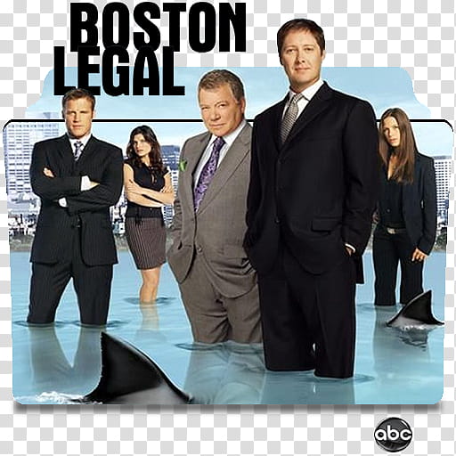 Boston Legal series and season folder icons, Boston Legal ( transparent background PNG clipart