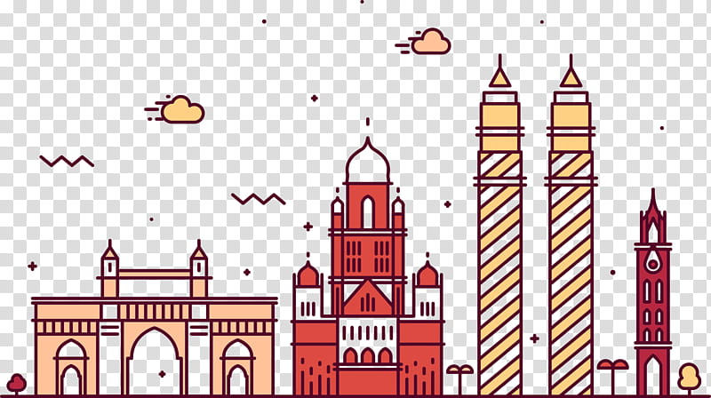 India Religion, Mumbai, Mumbai City District, Landmark, Text, Place Of Worship, Tower, Building transparent background PNG clipart