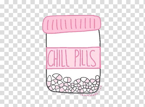 chill pills jar art transparent background PNG clipart