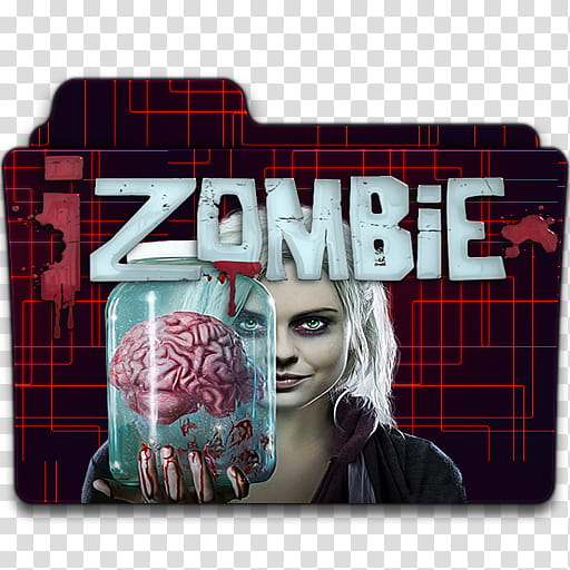 TV Shows Ultimate Folder Icon  Version , IZombie transparent background PNG clipart