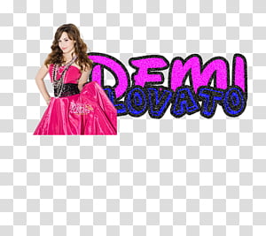 Texto de Demi Lovato transparent background PNG clipart thumbnail