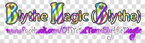 Blythe Magic New Logo transparent background PNG clipart