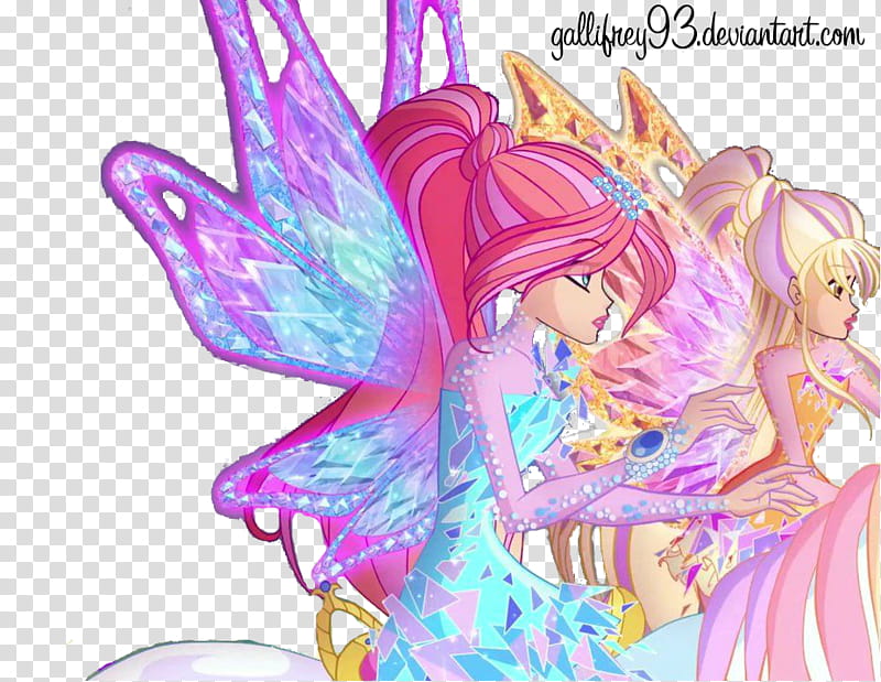 The Winx Club Bloom and Stella Tynix transparent background PNG clipart