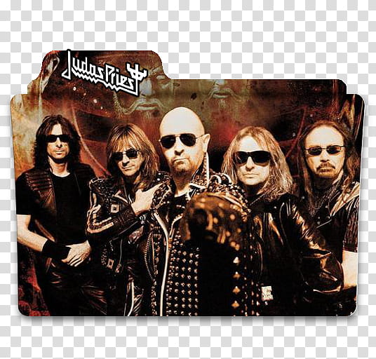 Judas Priest Folders, rock band folder icon transparent background PNG clipart