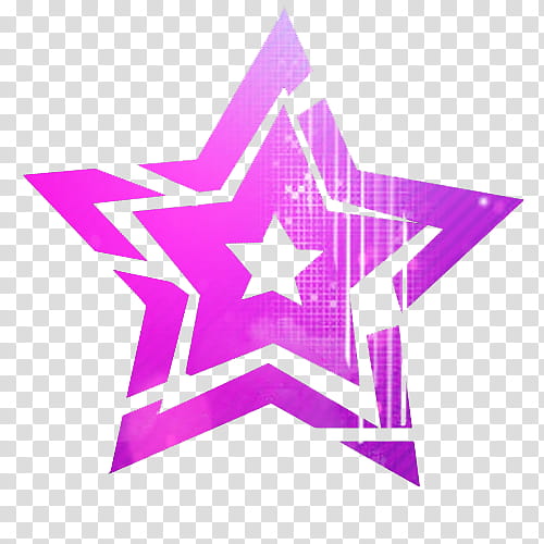 purple star transparent background PNG clipart