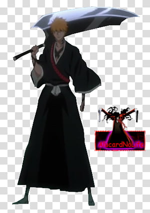 Ichigo Kurosaki Shikai Version Render Transparent Background Png Clipart Hiclipart