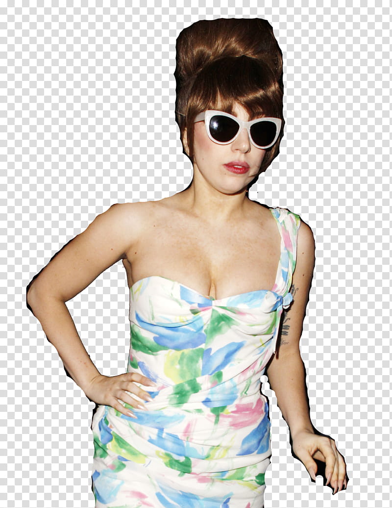 Poligonal Lady Gaga transparent background PNG clipart