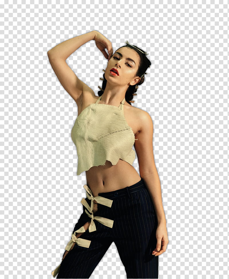 Charli XCX ,  transparent background PNG clipart