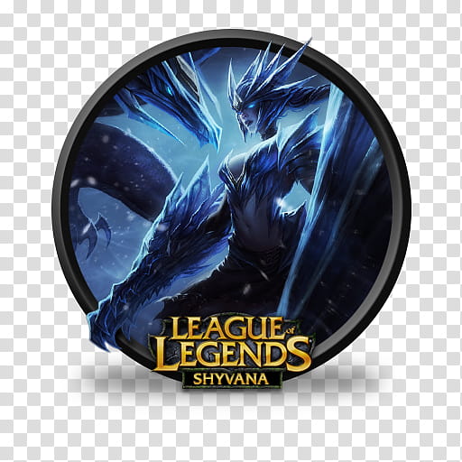 LoL icons, League of Legends Shyvana illustration transparent background PNG clipart