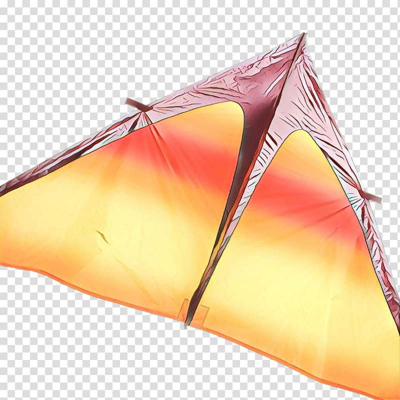 Tent, Triangle, Orange, Shade transparent background PNG clipart