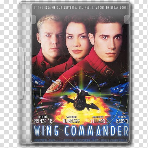 the BIG Movie Icon Collection VW, Wing Commander transparent background PNG clipart