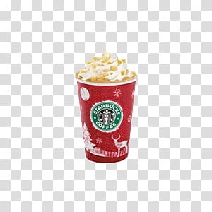 Christmas Items I, Starbucks Coffee cup transparent background PNG clipart
