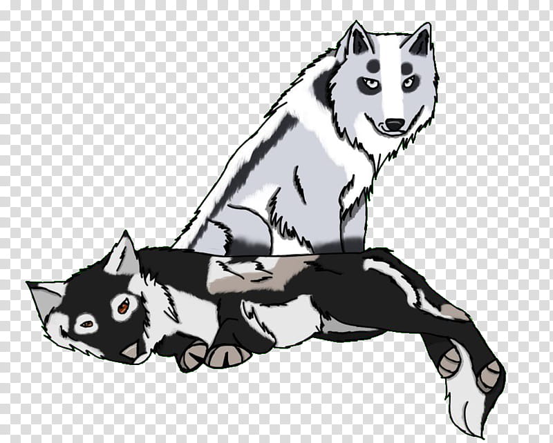 Cat And Dog, Whiskers, Siberian Husky, Character, Tail, Character Created By, Cartoon, Sled Dog transparent background PNG clipart