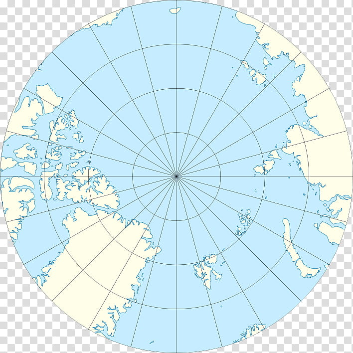 Earth Map, North Pole, Arctic Ocean, Arctic Circle, North Magnetic Pole, Azimuthal Equidistant Projection, Polar Regions Of Earth, South Magnetic Pole transparent background PNG clipart