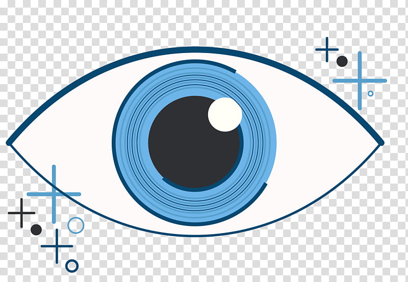 Eye, Logo, Angle, Circle, Microsoft Azure, Blue, Line, Iris transparent background PNG clipart
