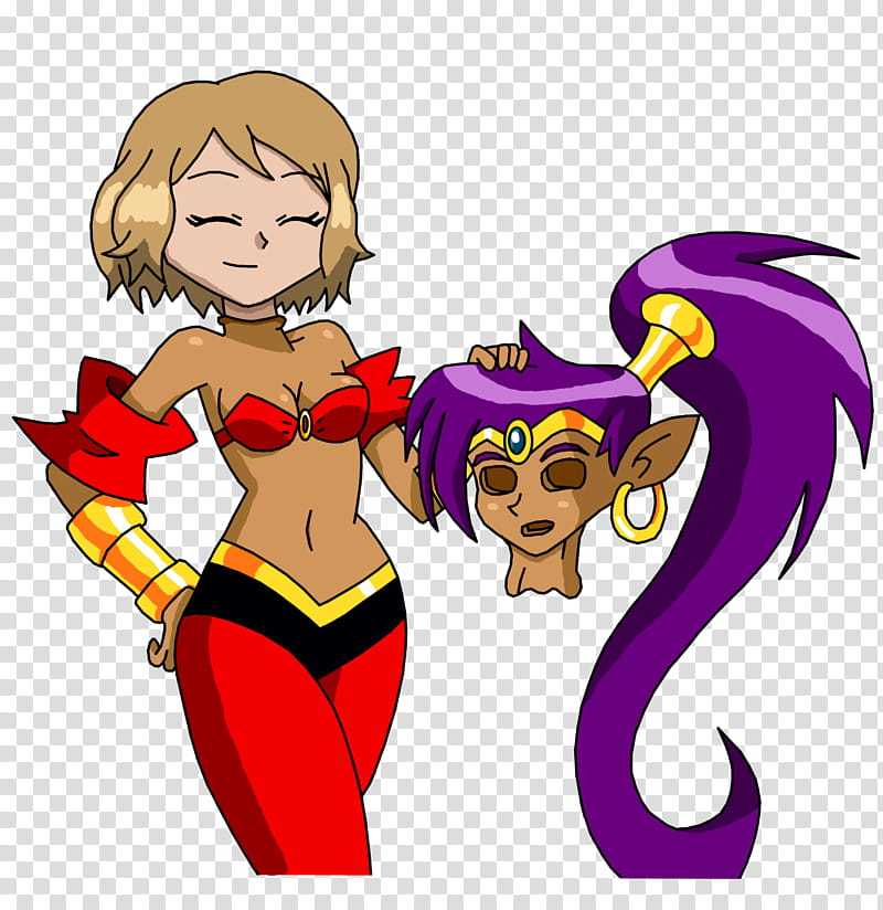 Serena to Shantae Disguise transparent background PNG clipart