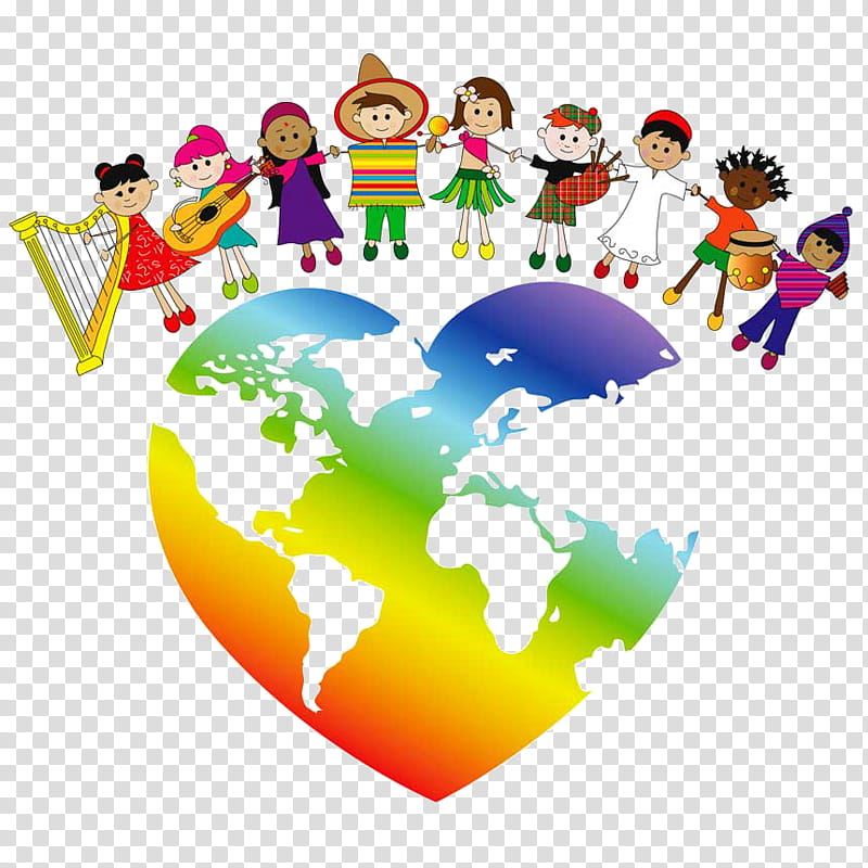 Drawing Of Family, Child, Peace, Heart, World, Sharing, Globe transparent background PNG clipart