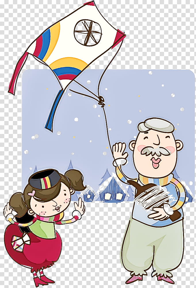 cartoon child balloon umbrella play, Cartoon transparent background PNG clipart