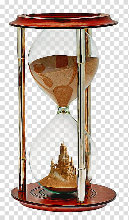hourglass measuring instrument scale table glass, Tool, Clock, Metal transparent background PNG clipart