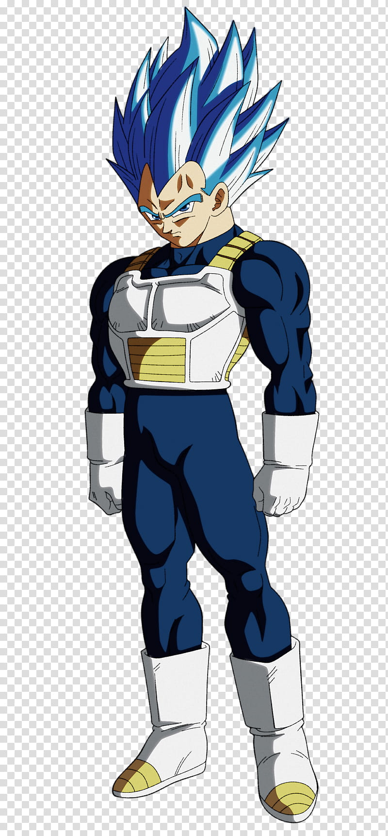 Vegeta SSJ Blue transparent background PNG clipart