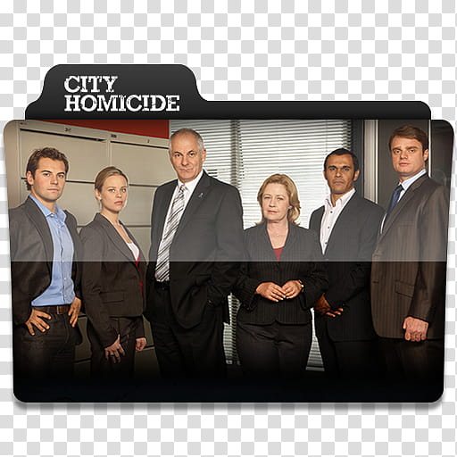 Windows TV Series Folders C D, City Homicide folder transparent background PNG clipart