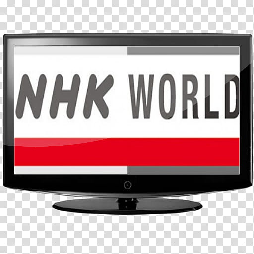 TV Channel Icons News, NHK World transparent background PNG clipart
