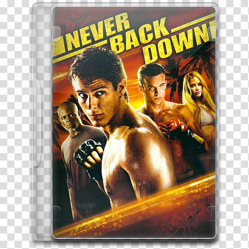 Movie Icon Mega , Never Back Down, Never Back Down movie case transparent background PNG clipart