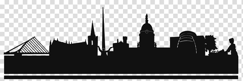 New York City, Dublin, Silhouette, Drawing, Skyline, Wall Decal, Internet Meme, Landmark transparent background PNG clipart